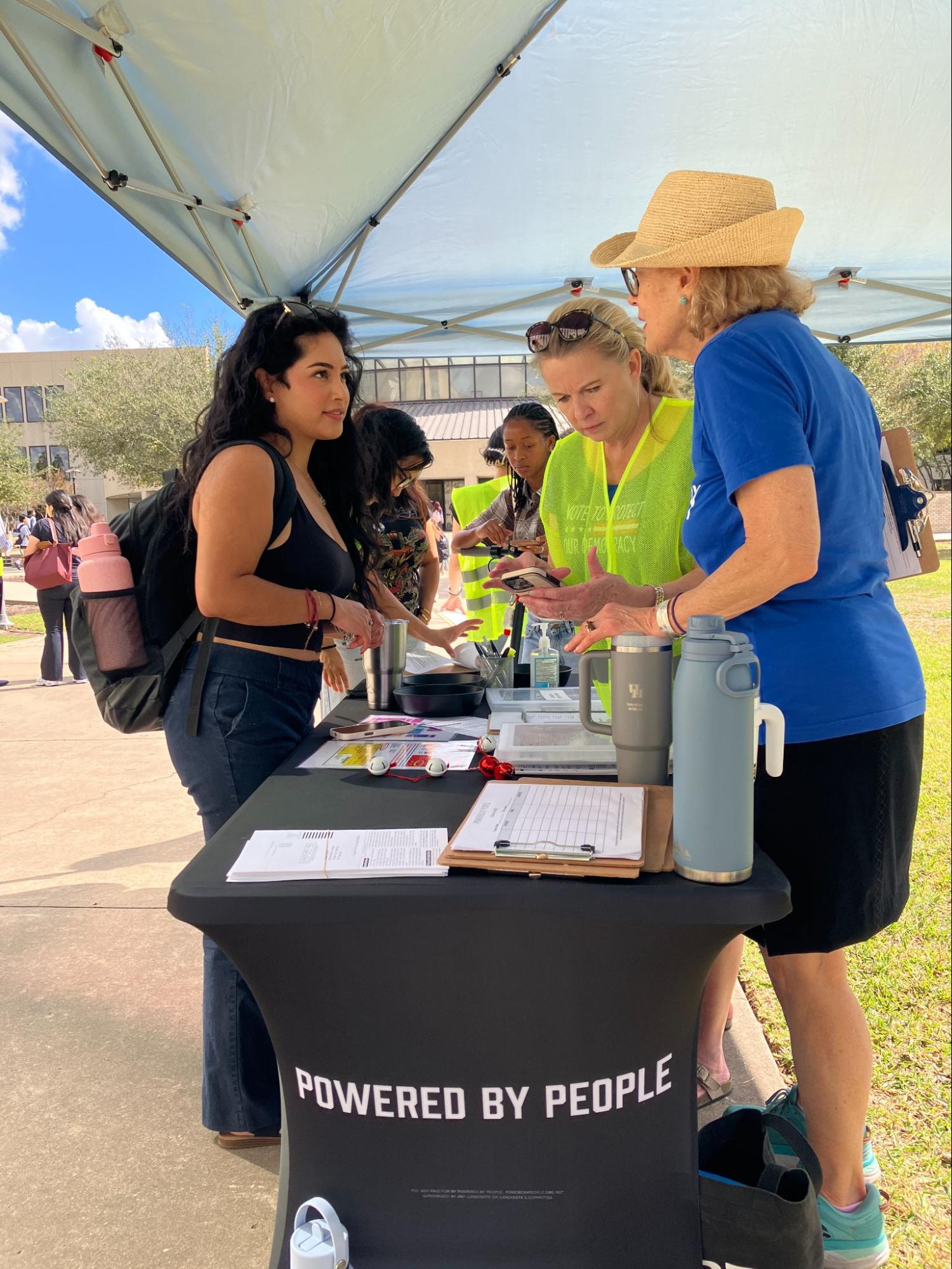 Voter registration event