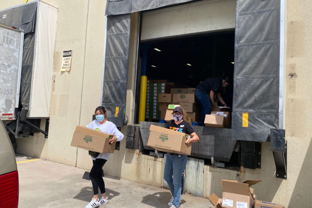 Powered by People volunteers