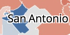 San Antonio - Beto winning another one of the new districts in 2018.