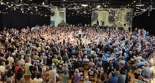 Beto hosting a recent town hall